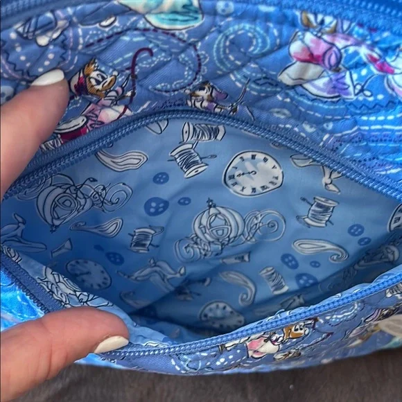 Vera Bradley x Disney Cinderella Paisley Friends Backpack NWT - Picture 7 of 12